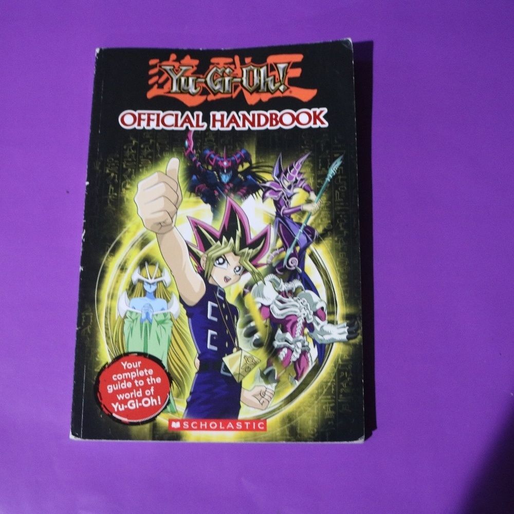 YuGiOh Official Handbook Book